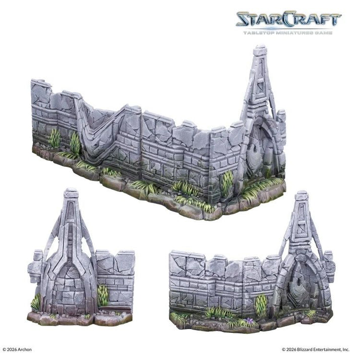Разширение за настолна игра StarCraft: Tabletop Miniatures Game - Lost Temple Terrain Expansion Set