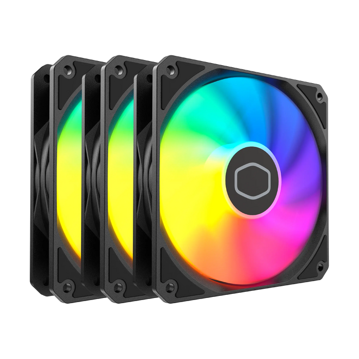 Комплект вентилатори 3-Pack Cooler Master MasterFan MF120 Lite ARGB