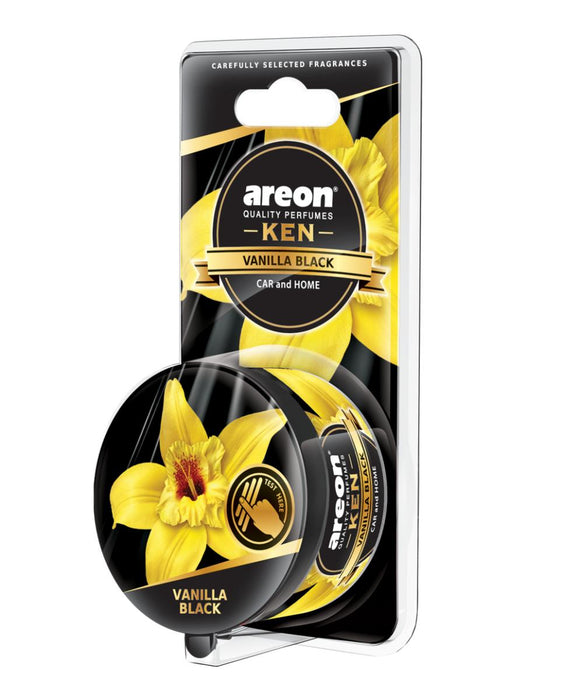 АРОМАТИЗАТОР AREON KEN VANILLA BLACK