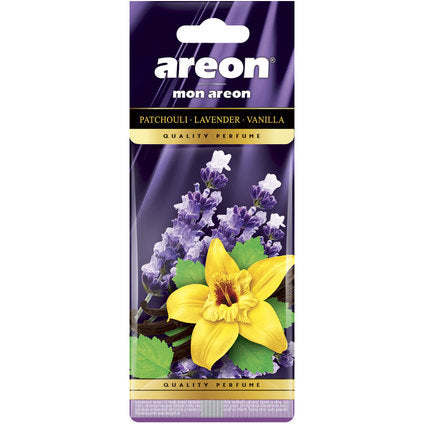 АРОМАТИЗАТОР МОН АРЕОН PATCHOULI LAVENDER VANIL AREON PATCHOULI LAVENDER VANIL 1 БР