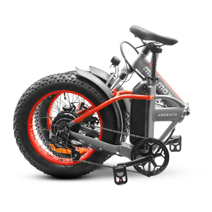 Електрически велосипед ARGENTO MINIMAX RED MY2025 250 W, ДО 25 KM/Ч, ПРОБЕГ ДО 70 KM, 20.00 "