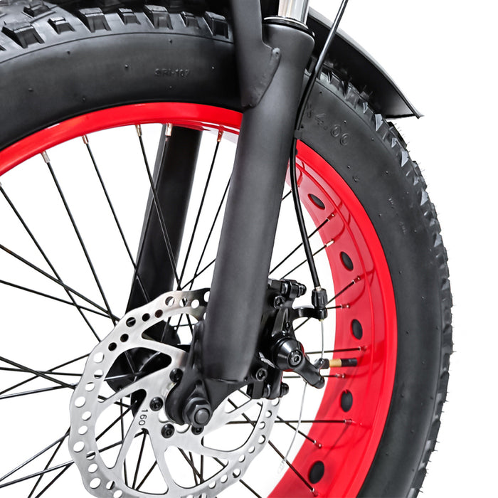 Електрически велосипед ARGENTO MINIMAX RED MY2025 250 W, ДО 25 KM/Ч, ПРОБЕГ ДО 70 KM, 20.00 "