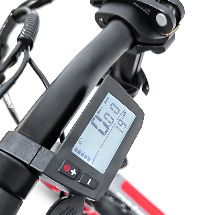 Електрически велосипед ARGENTO MINIMAX RED MY2025 250 W, ДО 25 KM/Ч, ПРОБЕГ ДО 70 KM, 20.00 "