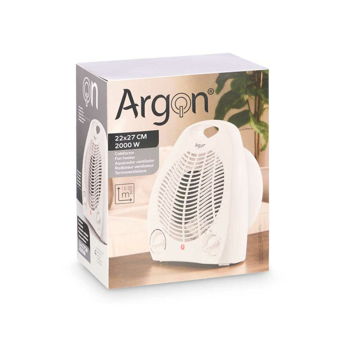 Нагревател Argon Бял 2000 W
