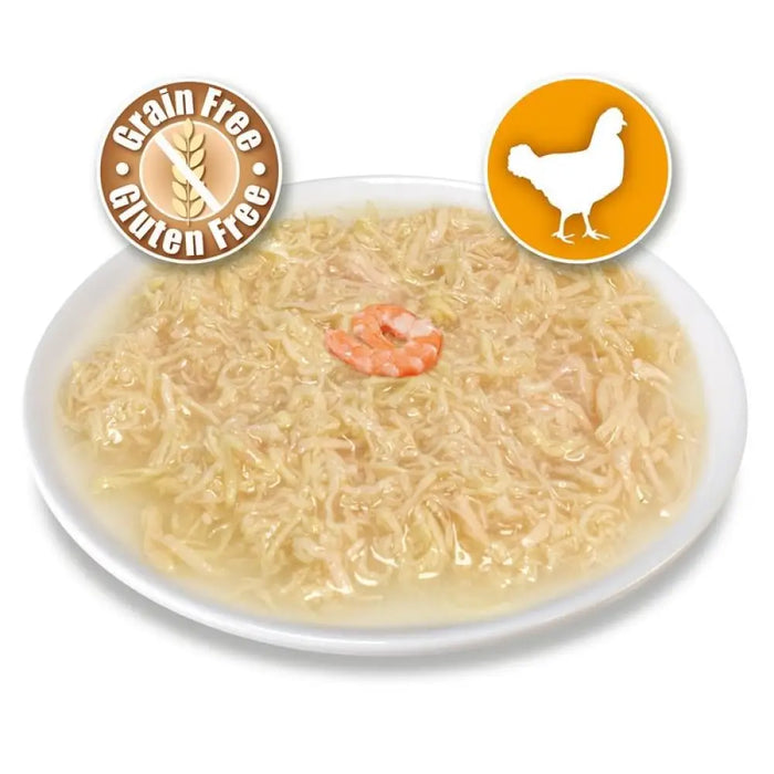 ARQUIVET Пиле в сос със скариди - мокра котешка храна - 80гр