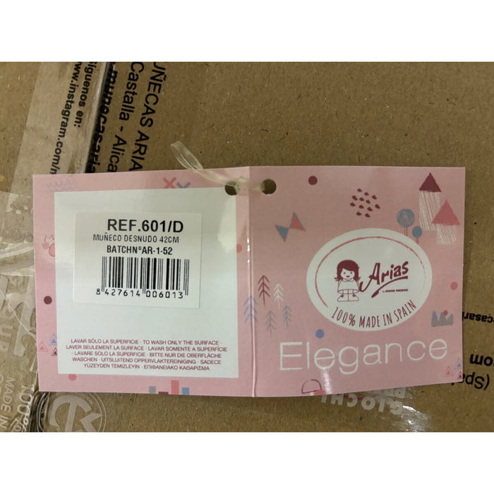 Кукла Бебе Arias Zoe 42 cm