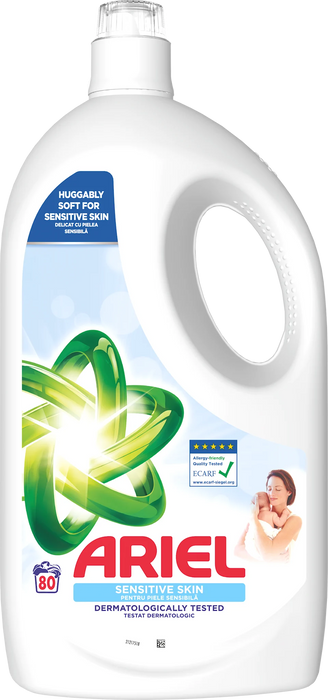 Гел за пране Sensitive, 80 пранета, 3,6 l