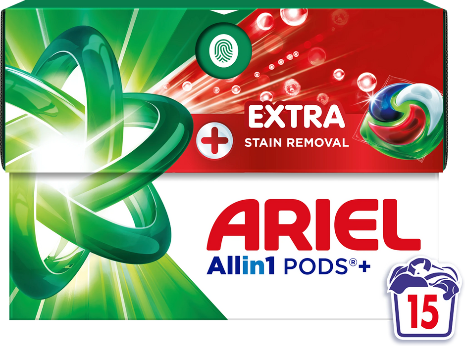 Капсули за пране Extra Clean Power, 15 пранета, 286,5 g