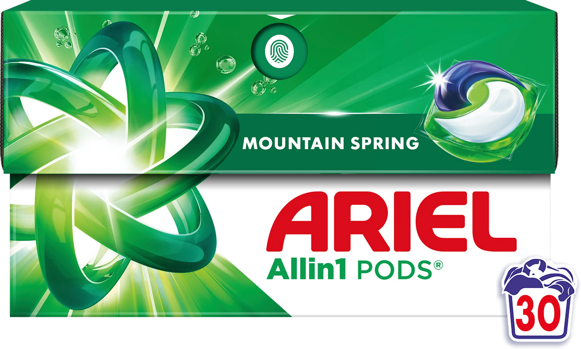 Капсули за пране Mount.Spring, 30 пранета, 286,5 g