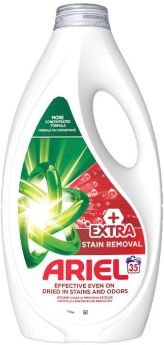 Течен перилен препарат Ariel - Extra+ Stain Removal, 35 пранета