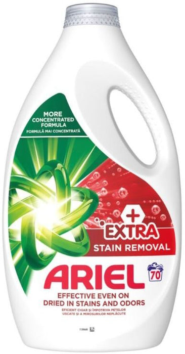 Течен перилен препарат Ariel - Extra+ Stain Removal, 70 пранета