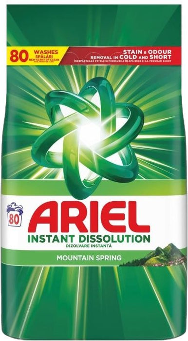 Прах за пране Ariel - Mountain Spring, 80 пранета