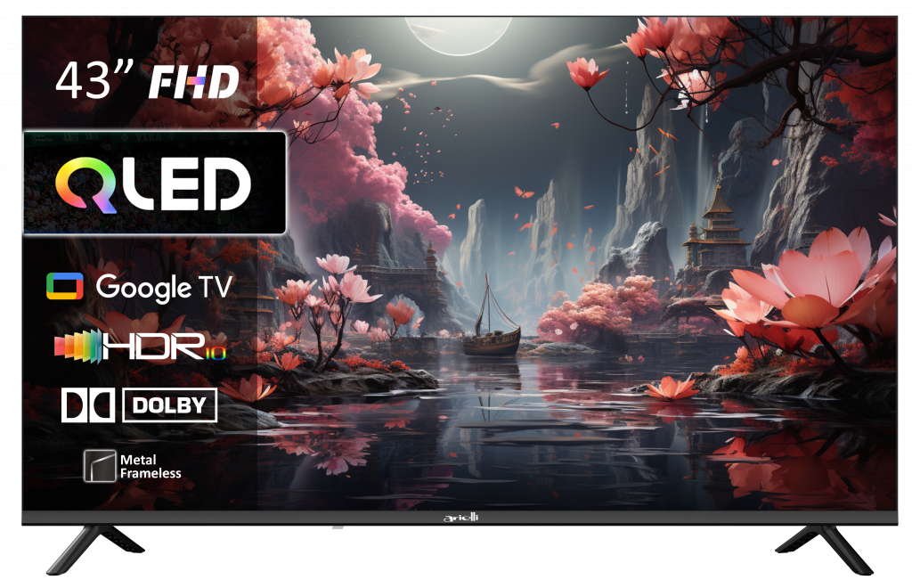 Телевизор ARIELLI QLED43UD10GTV SMART