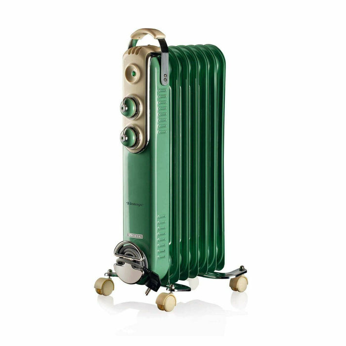 Маслен радиатор (7 ребра) Ariete 837/04 Зелен 1500 W