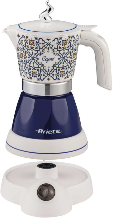Електрическа кафеварка Ariete - Moka Vintage 1358, 400W, Capri