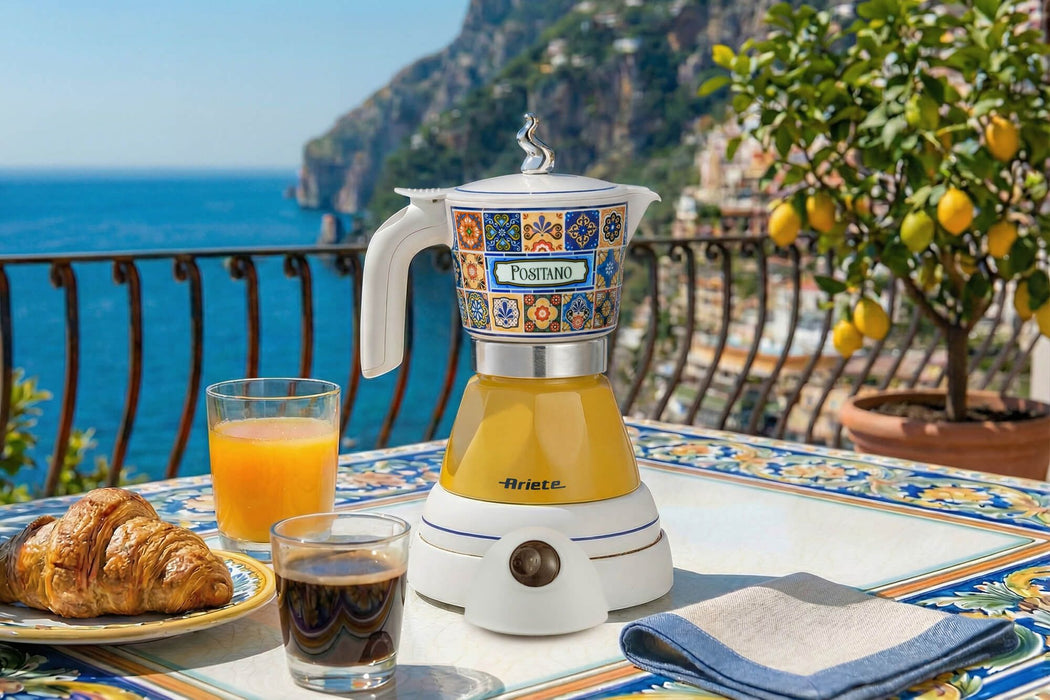 Електрическа кафеварка Ariete - Moka Vintage 1358, 400W, Positano