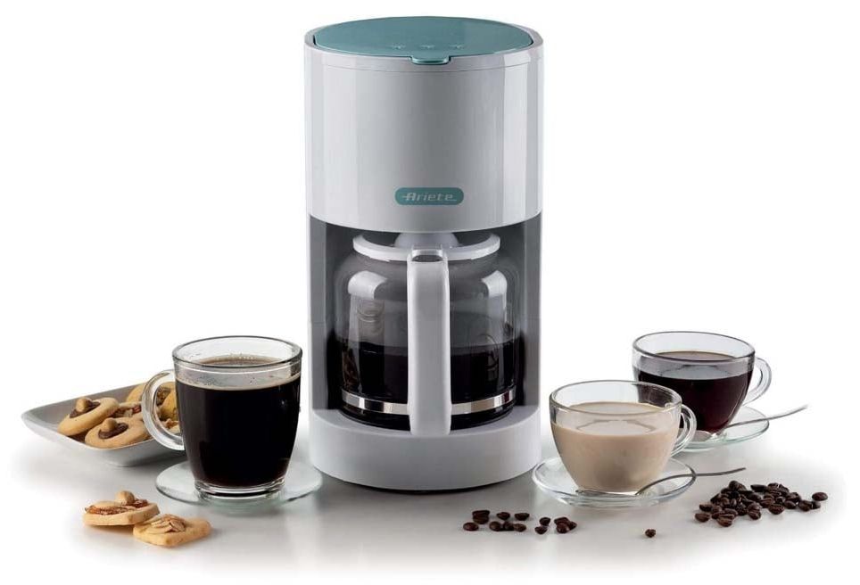 Филтърна кафемашина Ariete - Breakfast 1394, 900W, 12 чаши, бяла