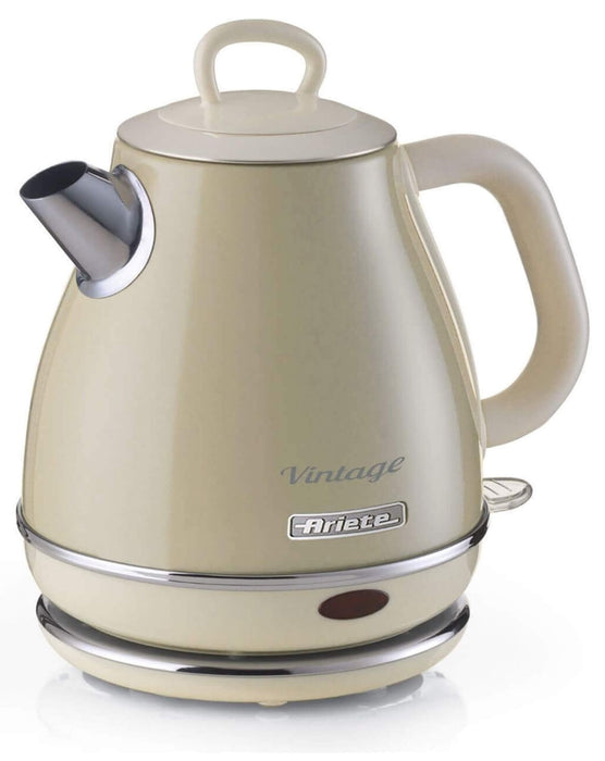 Електрическа кана Ariete - Vintage 2868, 1630W, 1 l, бежова