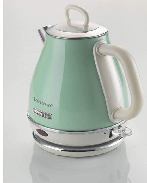 Електрическа кана Ariete - Vintage 2868, 1630W, 1 l, зелена