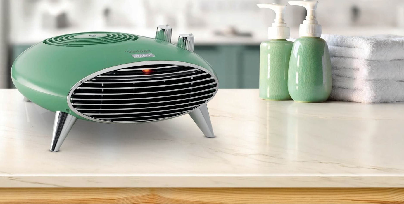 Вентилаторна печка Ariete - Vintage 2.0, 8211, 2000W, зелена