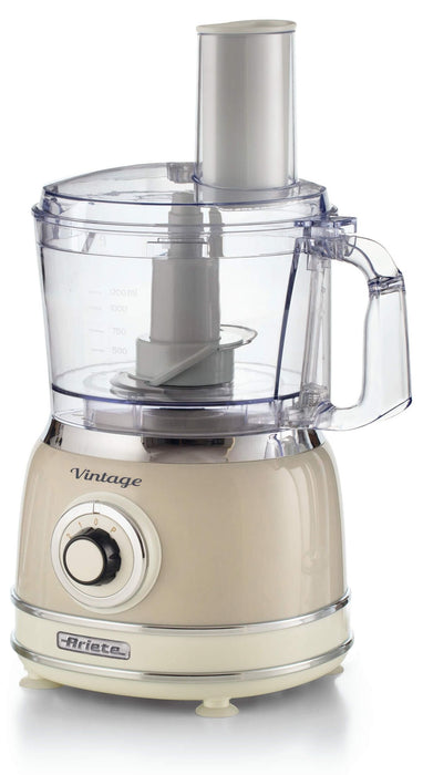Кухненски робот Ariete - Vintage 1781, 1000W, 2.1 l, бежов