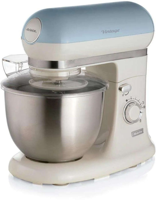 Планетарен миксер Ariete - Vintage 1588, 2400W, 5.5 l, 7 скорости, син