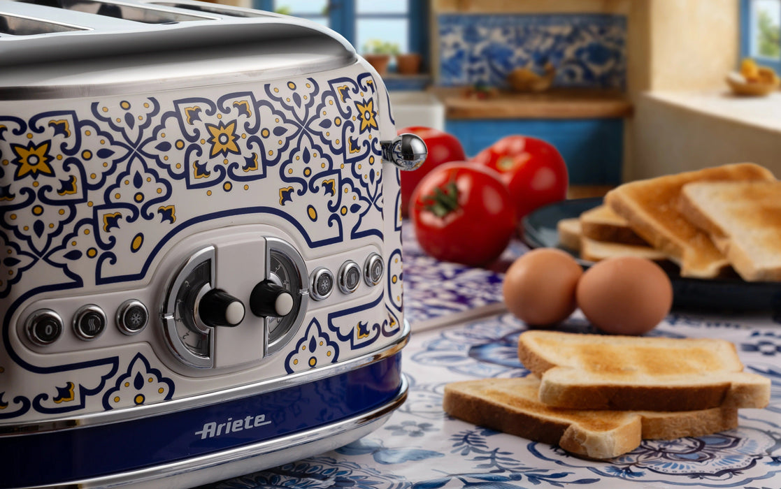 Тостер Ariete - Vintage 0156, 1630W, 6 степени, Capri
