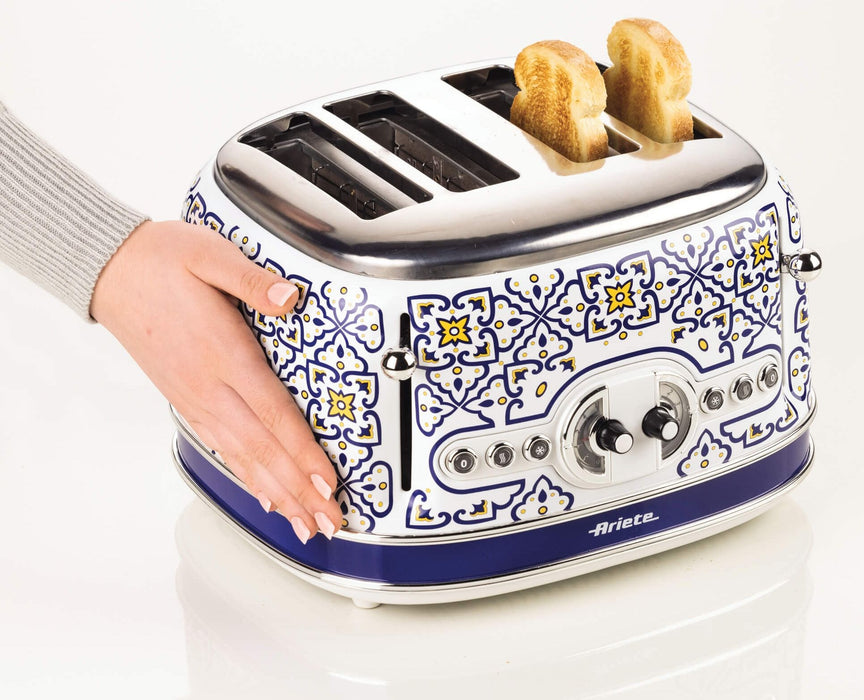 Тостер Ariete - Vintage 0156, 1630W, 6 степени, Capri