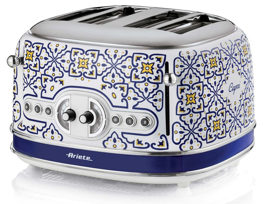Тостер Ariete - Vintage 0156, 1630W, 6 степени, Capri