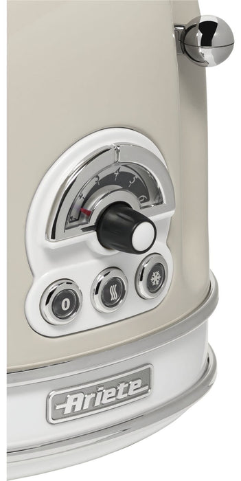Тостер Ariete - Vintage 0155, 810W, 6 степени, бежов