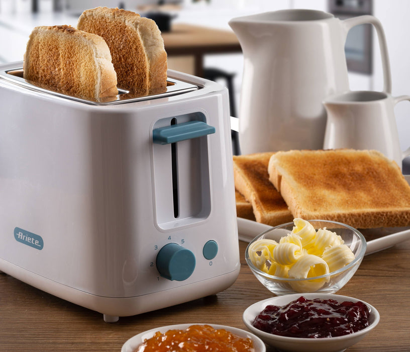 Тостер Ariete - Breakfast, 760W, 7 степени, бял