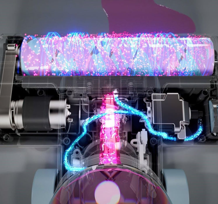 Вертикална прахосмукачка Ariete - Aqua Force Wash & Vacuum 2483, HEPA, бяла