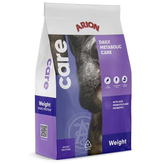 ARION Care Weight Daily Metabolic Mono - суха храна за кучета - 12 кг