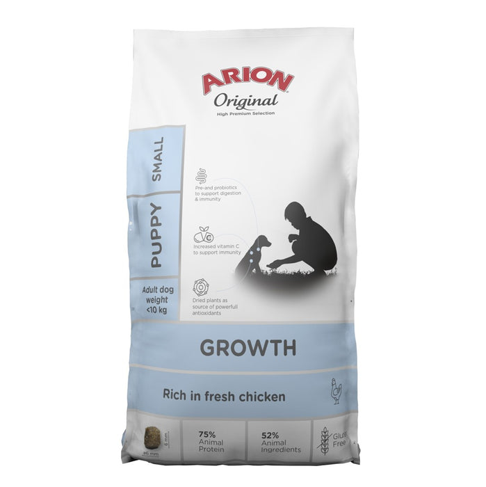 ARION Original Puppy Small Growth Chicken - суха храна за кучета - 7 кг