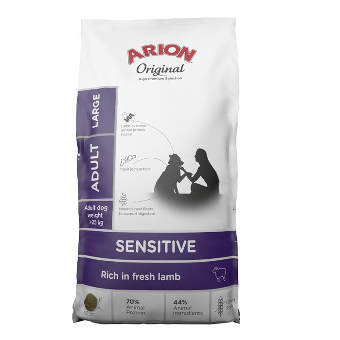 ARION Original Sensitive Large Lamb Mono - суха храна за кучета - 12 кг