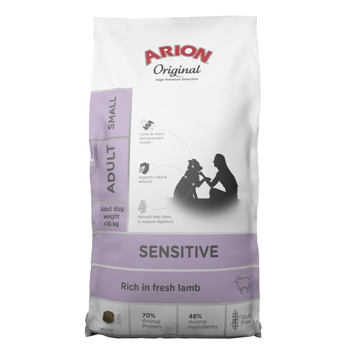 ARION Original Sensitive Small Lamb Mono - суха храна за кучета - 7 кг