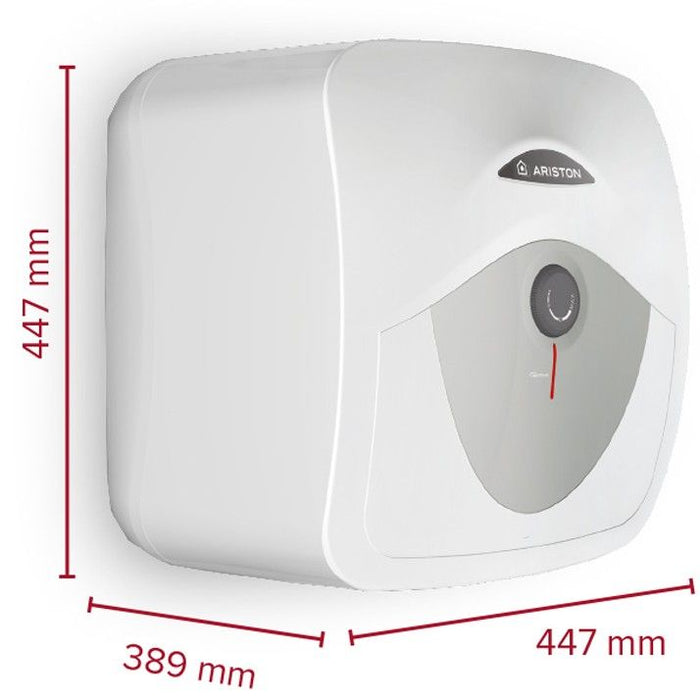 Бойлер Ariston - Andris RS, 30/3 EU, 30 l, 1500W, бял