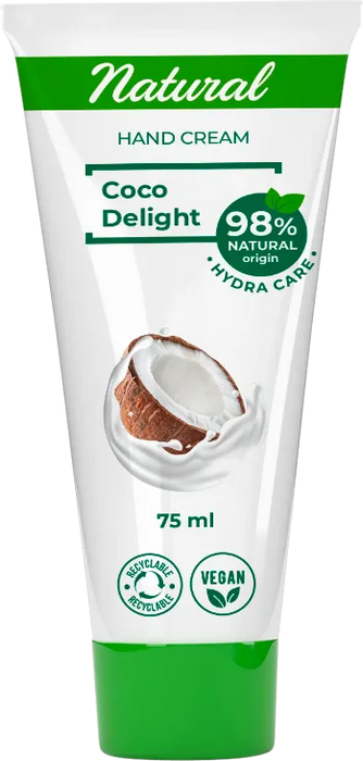 Крем за ръце Natural Coco Delight, 75 ml