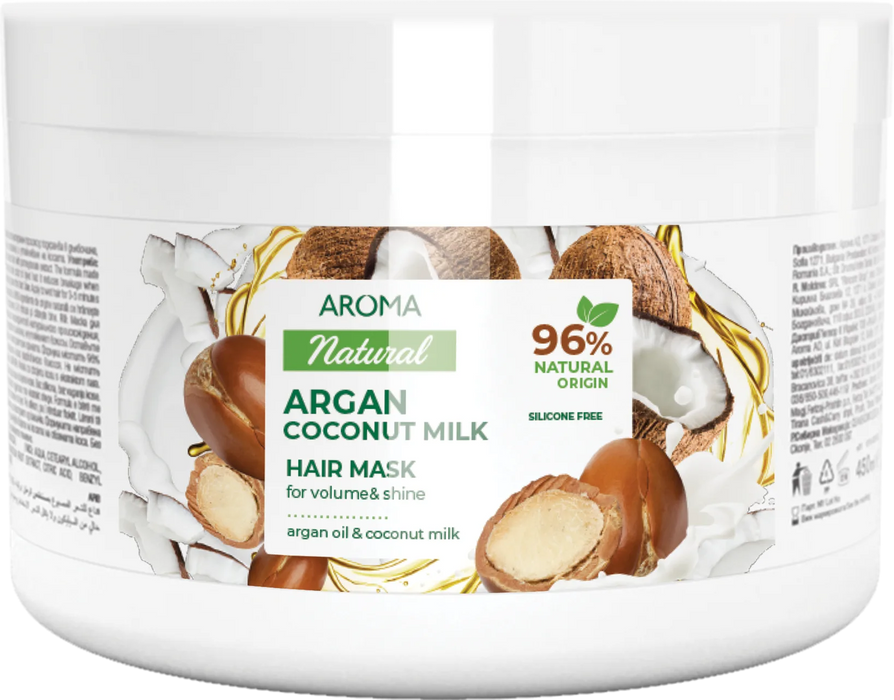 Маска за коса Natural с арган, 450 ml