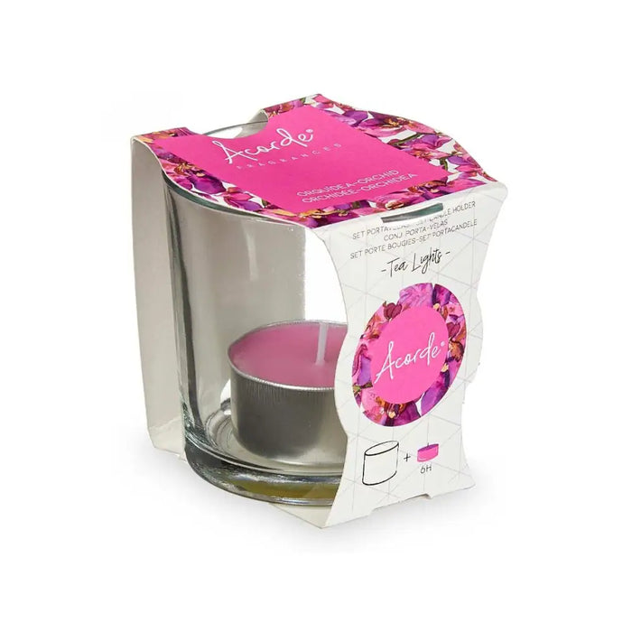 Ароматизирана Свещ Acorde 1-D-AR Tealight Орхидея (12 броя)