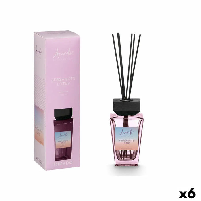 Ароматизирани Пръчици Acorde BERGAMOTS LOTUS 500 ml (6 броя)