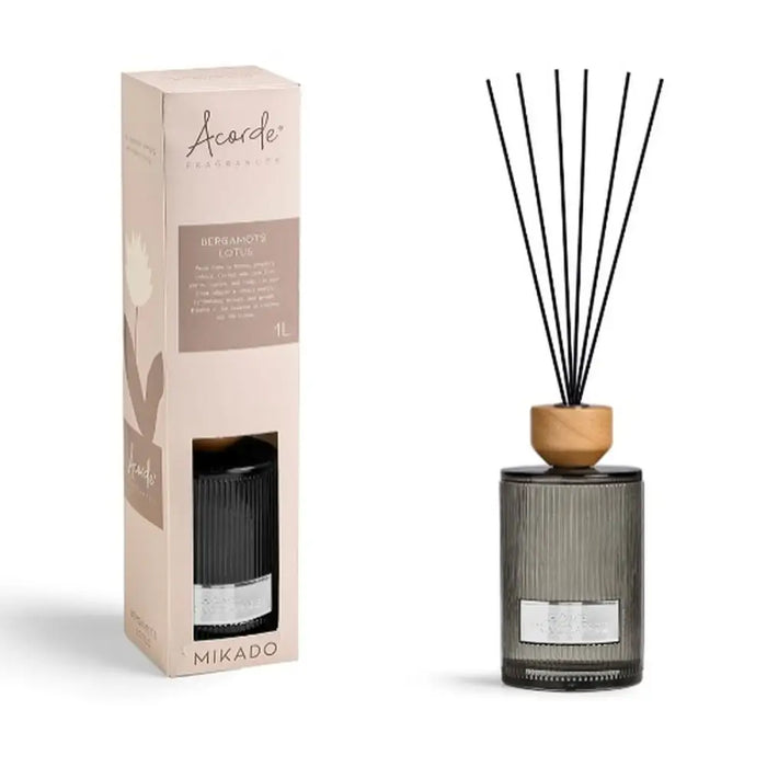 Ароматизирани Пръчици Acorde BERGAMOTS LOTUS 1 L (4 броя)