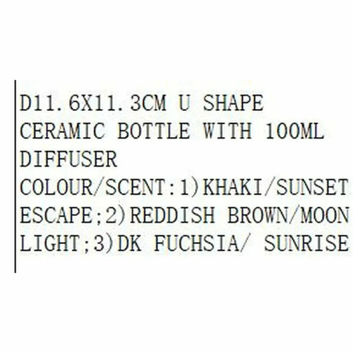 Ароматизатор DKD Home Decor 100 ml Ваза Град (3 броя)