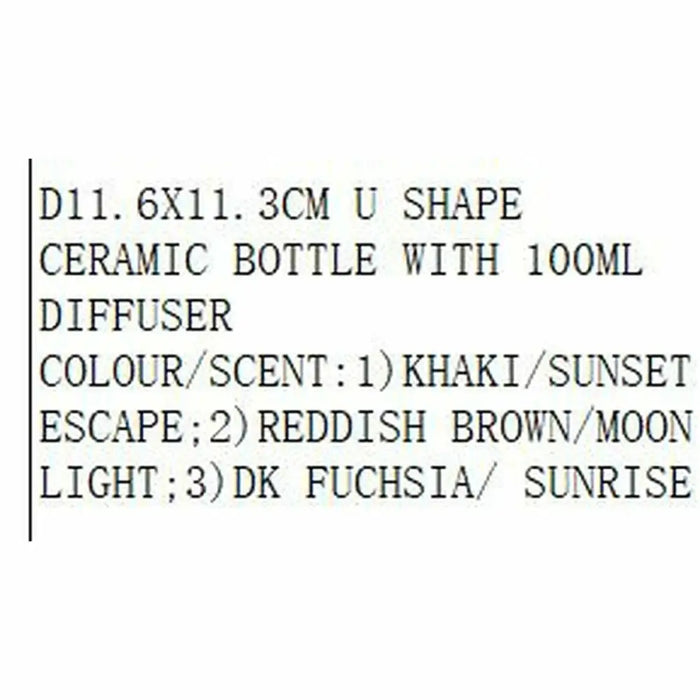 Ароматизатор DKD Home Decor 100 ml Ваза Град (3 броя)