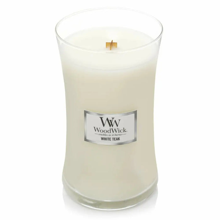Ароматизирана Свещ Woodwick Core Large White Teak 609 g