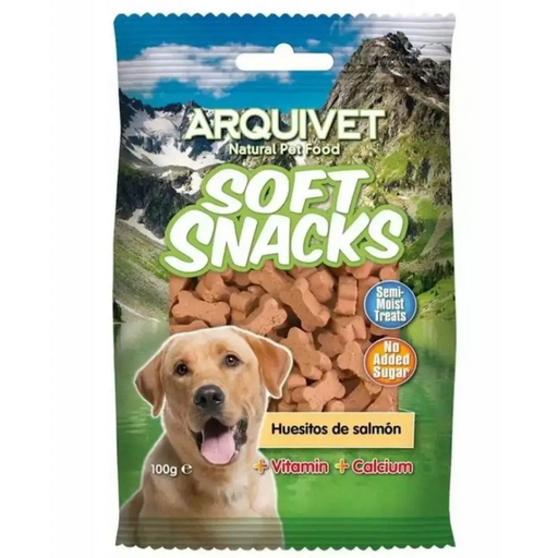 ARQUIVET Soft Snacks Salmon - лакомство за кучета - 100гр