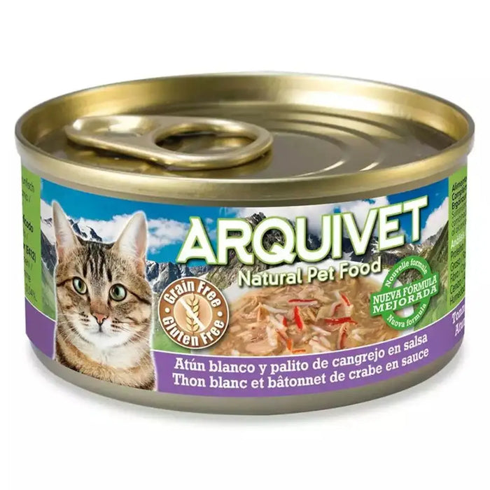ARQUIVET White Tuna and Crab Sticks - мокра котешка храна