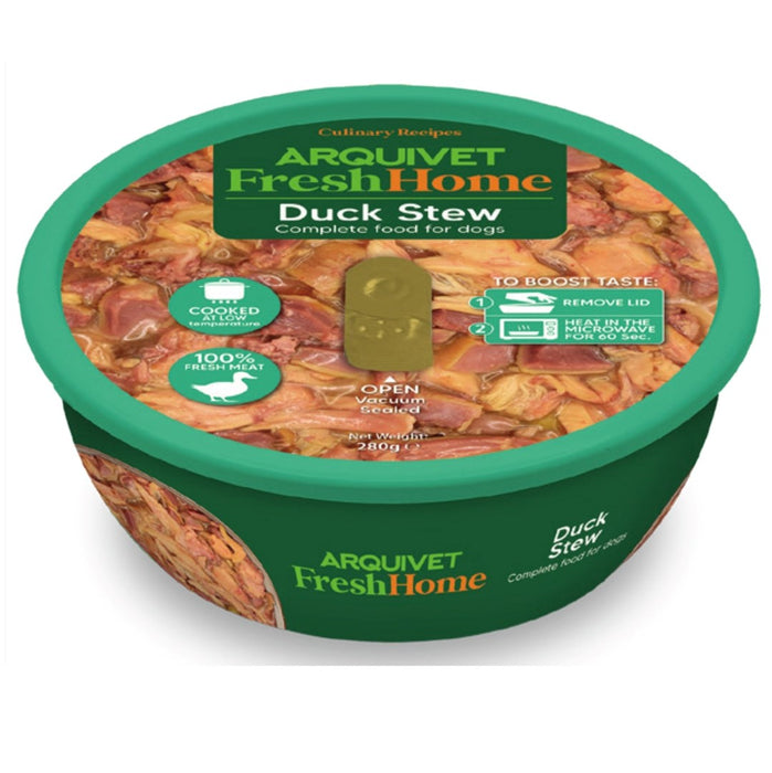 ARQUIVET Fresh Home Патешка яхния - мокра храна за кучета - 280 г