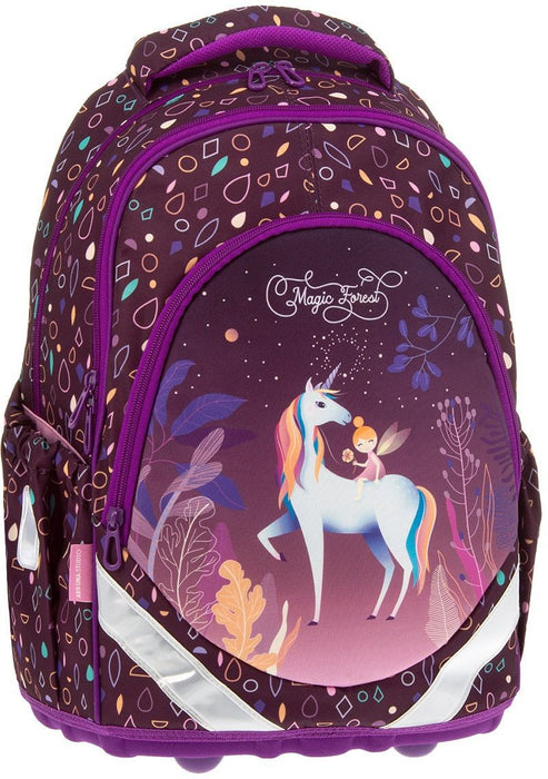 Ученическа раница Ars Una Anatomy M - Magic Forest, 23 l