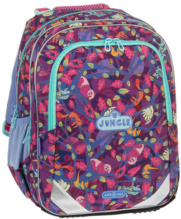 Ученическа раница Ars Una Ergo-Fit - Jungle, 24 l